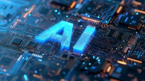 AI over computer chip